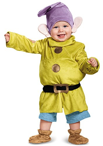 Disguise - Kinderkostüm Dopey Deluxe für Kinder von 6 bis 12 Monaten