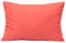 tangdepot Robust Kunstseide Solide kissenrollen, Polyester-Mischgewebe, Coral Orange, 12 x 18
