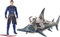 DC Comics Aquaman Figurine de Vulko et Son Requin-marteau, Jouet pour Enfant Dès 3 ans, FYR96
