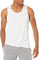 Amazon Essentials Herren Leichtes, Schnelltrocknendes Gym-Tanktop Aus Funktionsstretch, Weiß, M