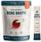 Bare Bones Beef Bone Broth Instant Powdered Mix | Rich Savory Packets on-the-Go No Artificial Flavors | Keto & Paleo Friendly | 10g Protein | 16 Pack