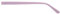 Vistan ChangeMe Brillenbügel 8726-2 schmale Ausführung 6mm uni rosa