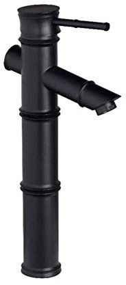 Linyuan Rubinetto a cascata Rubinetto per lavabo in ottone bronzo antico