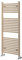 The Bath People 24172 Newark Bathroom Vertical Heated Ladder Towel Warmer Rail Radiator 1200 x 500-Brown Metallic