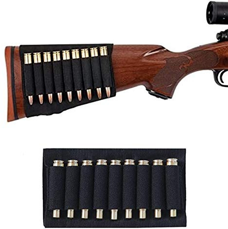 ACEXIER Tactical 9 Cartuchos de Soporte de Conchas de munición Bolsa de Bala para MP 512-36 Accesorios de Rifle de Caza de Culata elástica
