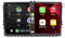 SCUMAXCON 9 inch 8-Core Advanced DSP Wireless CarPlay Android Auto Car Stereo Android13 2+32GB IPS 4G LTE/5G WiFi GPS OPS RVC Bluetooth USB for VW Golf 5 6 Passat B6 B7 Polo Caddy Touran Tiguan