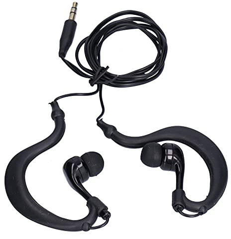 Swimming Headphones, IP68 Waterproof in-Ear Earphones For Running, Cycling, Gym, Diving, Swimming Earbuds with 3.5mm Gold Plated Earphone Plugs(Black)