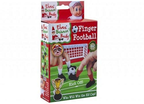 Elfes Behavin Badly Table Top Finger Football Fantaisie Jeu de Noël - Coupe du Monde 2022 Nouveautés - Remplisseurs de Bas