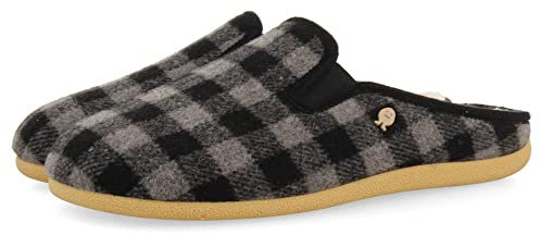 HOT POTATOES Herren Peggau Hausschuh, grau, 40 EU