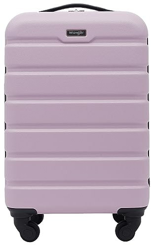 Wrangler Hardside Carry-on Spinner Luggage, Lilac, Carry-On 20-Inch, Hardside Carry-on Spinner Luggage