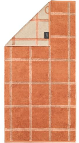 Cawö Handtücher Luxury Home Two-Tone Grafik 604 Kupfer - 32