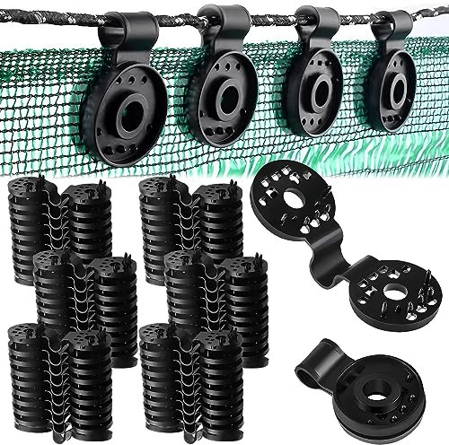 cersaty® 60 clip in plastica, clip in PE per tende da sole, 102 x 38 mm, per reti di ombreggiatura, griglia di recinzione, protezione dal vento, tessuto ombreggiante