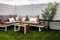 KIT DEPART CLOTURE PVC BLANC Long. 1M50 - idéale pour jardin, balcon et terrasse - coupe-vent - brise vue occultant - Qualité supérieure - Délimitation du jardin.… (Long 1m50 x Haut 1m13)