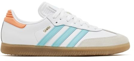 Adidas Samba Messi Schuhe, Weiß, Minzrosa, 9.5