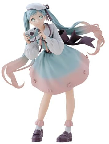 Banpresto BANDAI - Figur Hatsune Miku - Holiday Memories Camera - 20cm - BP28781P
