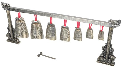 SHOWERORO Antikes Glockenspiel Aus Kupferbeschichtung Vintage-schlaginstrument Ornament Für Schreibtisch