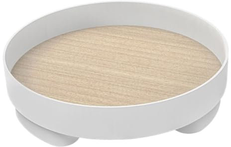 Holibanna 1Pièce Plateau de Rangement Organisateur Multifonctionnel pour Bijoux Fruits et Snacks Conteneur Pratique Matériau