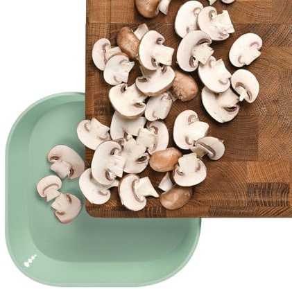 Lakeland Prep ‘n’ Pour Nesting Food Preparation Bowls Fit Under Chopping Boards – Set of 4 The Bowl has a Herb Stripper and Garlic Mincer