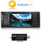 XISEDO Android 8.0 In-Dash 1 Din 7 Car Stereo Autoradio 8-Core Head Unit RAM 4G ROM 32G Sat Nav Car GPS Navigation with DVD Player for BMW X5-E53/ BMW 5-E39 Support SWC, WiFi, RDS