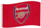 Arsenal F.C. Flag - Red, Large, Weather Resistant, Sports Event