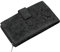 STILORD 'Greta' Vintage Portefeuille Porte-Monnaie pour Femmes Porte-Billets Motifs Fleuris en Cuir Véritable Rétro, Couleur:Nero Floreale
