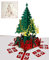 DEESOSPRO Weihnachtskarten, Karte 3D pop up Grußkarte mit schönen Papier-Cut, Geschenk für Weihnachten, Umschlag enthalten, Chrismas Geschenkkarte, Weihnachtsbaum