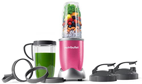 NutriBullet NB9-1301PINK Pro 13 Stück, Beerenrosa, Edelstahl Kunststoff, Pink