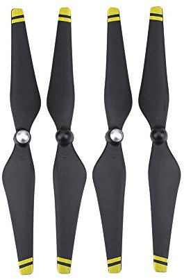 Carbon Propellerblätter Selbstspannende 2 Paar für 3 Drone Quadcopter Zubehör(Yellow)