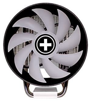 Xilence Performance C Serie XC129 - Ventilador para CPU (multizócalo, AMD, Intel, Transparente), Color Negro