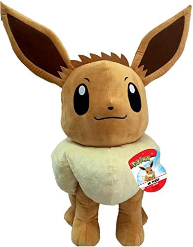 Pokémon - Pluche-Eevee 61 cm, 37184, braun