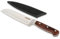pasoli Professionelles Japanese Messer - Edelstahl mit Klingenschutz & edlem Holzgriff - Rasiermesserscharfes Schneidewerkzeug, Küchenzubehör, Kochutensilien - 18cm lang, solider 7CR17-Kern