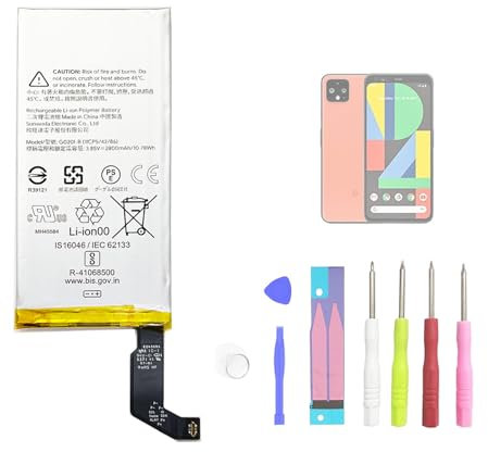 Aousavo G020I-B ersatz akku Kompatibel mit Google Pixel 4 mit Free Toolkit