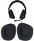 Zotech Ersatz-Ohrpolster aus Stoff für Corsair Void & Corsair Void Pro RGB kabelgebundenes / kabelloses Gaming-Headset, Schwarz