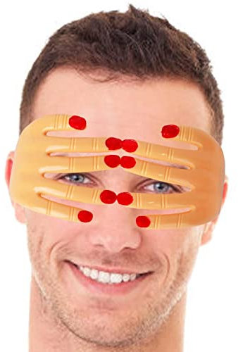 Goofy Brillen, Fingerformen, alberne Brille, einzigartige Brille, interessant aussehende Brille, Geschenk für Partner, Familie und Jugendliche