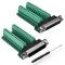 BRIEFCEC DB25 25-poliger Adapter RS-232 seriell auf 25-poliges Klemmbrett-Signalmodul mit Isolationskissen, (1xStecker + 1xBuchse)