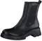 Paul Green Damen Chelsea-Boots, Frauen Chelsea Boots,uebergangsstiefel,Schlupfstiefel,flach,Stiefel,Bootee,Booties,Schwarz (Black),40.5 EU / 7 UK