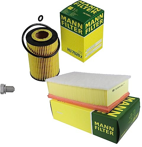 EISENFELS Filter Set Inspektionspaket erstellt mit MANN-FILTER Ölfilter HU 7020 z, Luftfilter C 30 004, Verschlussschraube