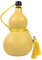 Bottiglia d'acqua di zucca, bottiglia di vino di zucca con coperchio, zucca di vino, portatile, giallo piccolo