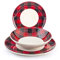 H&h servizio tavola natalizio 18 pezzi scotland