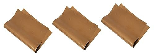YARNOW Ofenmatte 15 STK Holzkohle Grillmatte Hitzebeständige Bastelmatte Wiederverwendbare Pads unter Grillmatte Ofen Backunterlage Matte Hohe Temperaturbeständigkeit Backpapier