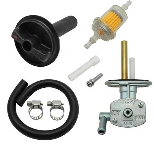 Mabutingti Robinet Essence Réservoir D'Essence Interrupteur Carburant pour Kawa-saki ATV Prairie 400 KVF400 1999 2000 2001 2002