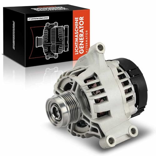 Frankberg Lichtmaschine Generator 120A Kompatibel mit Punto Evo 199 1.4L Benzin 2009-2012 Musa 350 1.6L Diesel 2008-2012 Giulietta 940 1.4L Benzin 2010-2020 Replace# 51854903