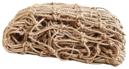 Milageto Hanfseile Netz Schutznetz Gartennetz Pflanzenstütznetz, Seildicke 5mm