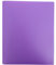 Original DINOR Wolkenmarmor-Recycling PP-Color Kunststoff-Ordner. DIN A4 Ringordner Vegan Aktenordner Briefordner Büroordner Plastikordner Schlitzordner 7 Farben zur Auswahl (Purple)