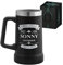 Maverton Isolierter Bierkrug mit Gravur 700 ml Schwarz – Edelstahl Bierglas mit Henkel – Geburtstagsgeschenk für Männer - Personalisierte Geschenke Männer - Biergeschenk