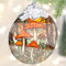 Pilz Ornament, Weihnachtsschmuck, Weihnachtsdekoration, Ornamente für Weihnachtsbaum, Buntglasornament, Erbstück-Andenken, Geschenkaustausch, Geschenkideen, Kugelgeschenk