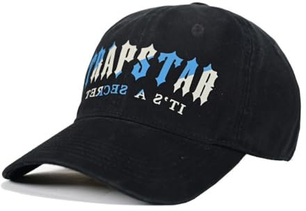 SHEMINES Trapstars Baseballkappe für Herren, Sportmütze, Schirmmütze, klassische Kappe, bedruckte Snapback-Mütze, mehrfarbig, Einheitsgröße