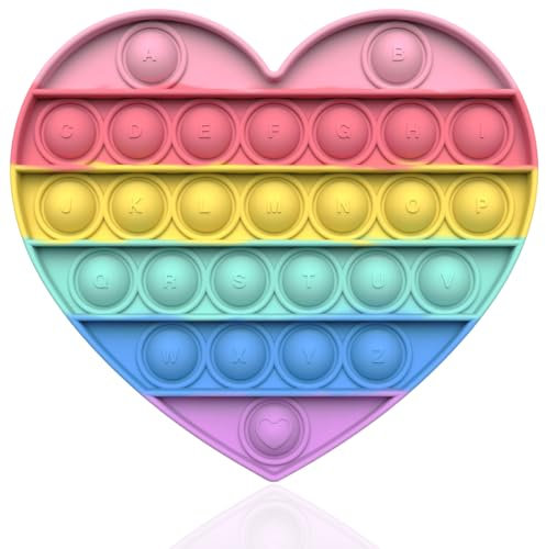 INGJIA Poppit Pop Fidget It Toy Set - Bubble Popet Antistress Spielzeug | Figetttoys Autismus braucht druckentlastendes Spielzeug Liebe und Delfine(2)