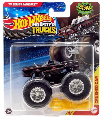 Hot Wheels TV Series Schlägermobil inkl. Crushed Car im Maßstab 1:64 Druckguss