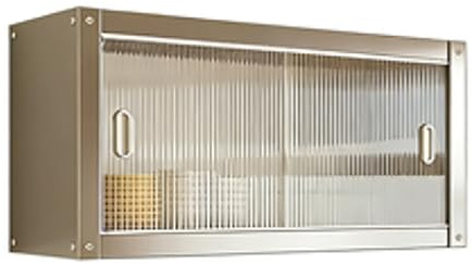 ZPRYZHD Meubles de Cuisine Muraux, Armoire de Rangement Cuisine, Armoire Cuisine avec Portes Coulissantes, pour Cuisine, Salle de Bain ou Garage(100x30cm)